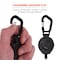 Ergodyne Black ID Badge Reel 3391 - alternate 6